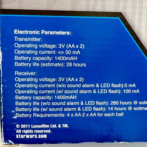 Star Wars Spyware Perimeter Droids Detect Intruders Alarm Darth Maul NEW SEALED - Picture 10 of 12
